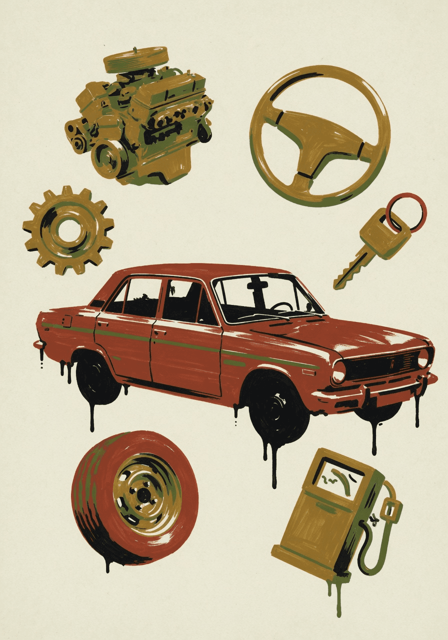 Car True Cost — illustrated cover